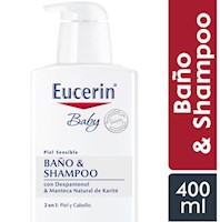 Eucerin Baby Baño & Shampoo - Frasco 400 ML
